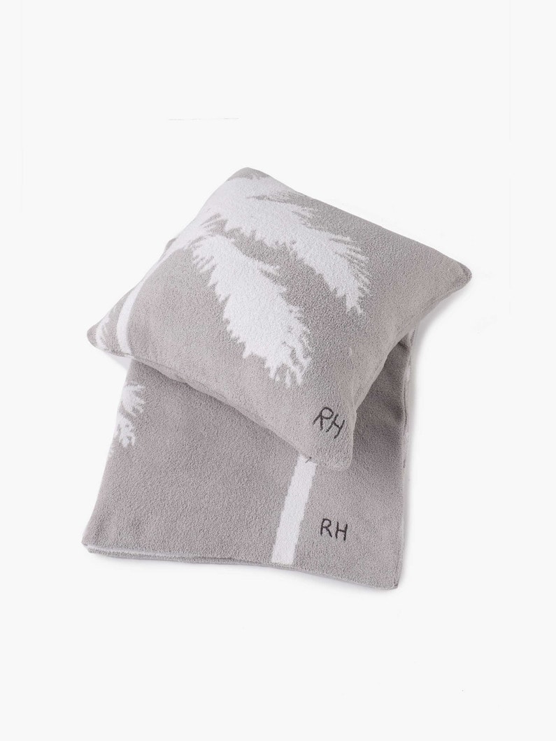 Palm Tree Pillow 詳細画像 light gray 2